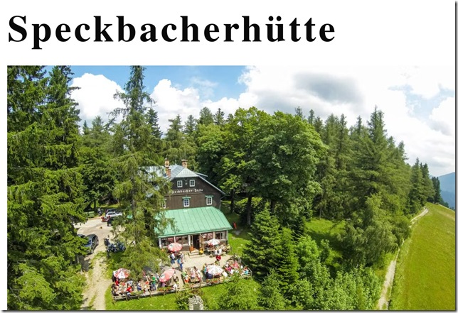 Speckbacherh&uuml;tte